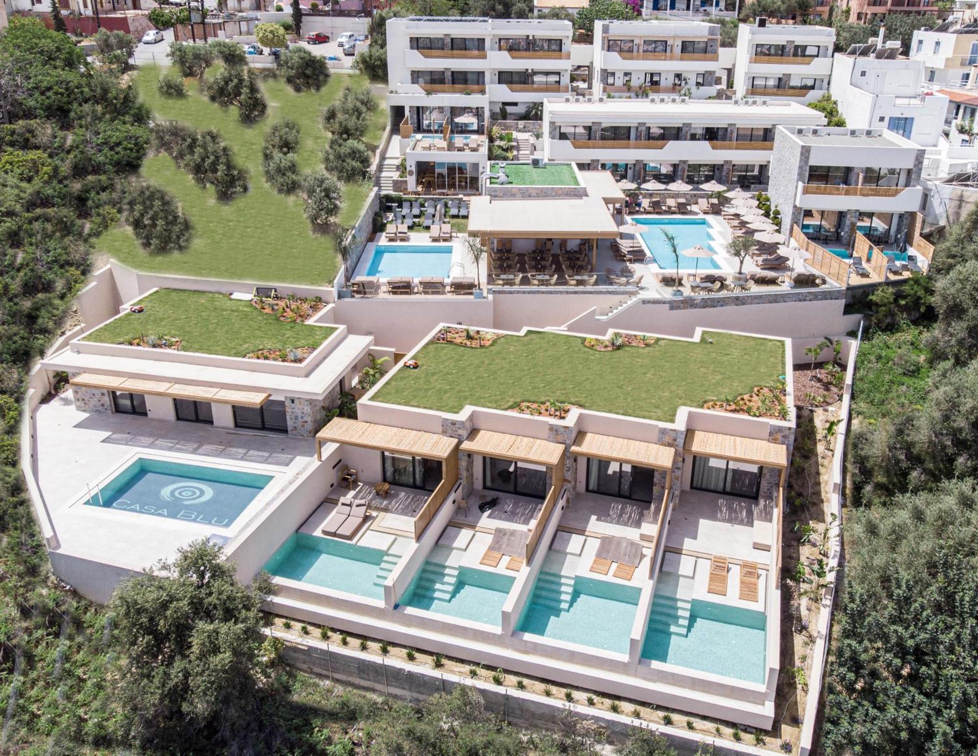 Casa Blu Boutique Hotel "By Checkin" Adults Only Hersonissos  Bagian luar foto